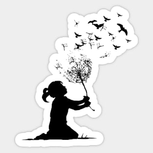 Dandelion Wish Sticker